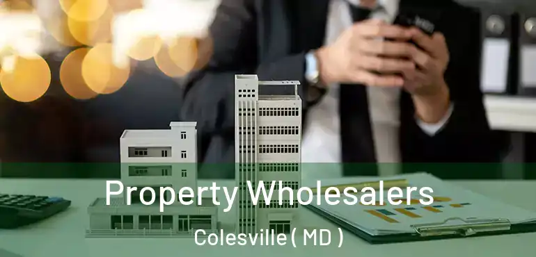  Property Wholesalers Colesville ( MD )