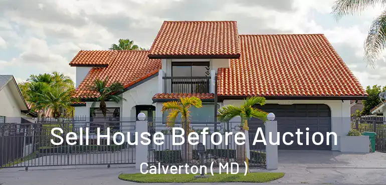  Sell House Before Auction Calverton ( MD )