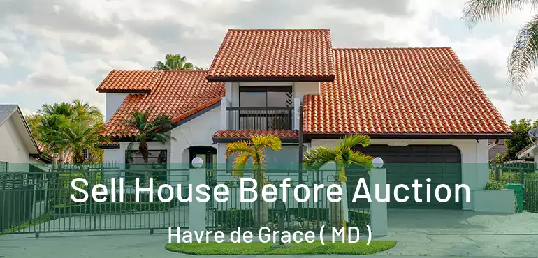 Sell House Before Auction Havre de Grace ( MD )