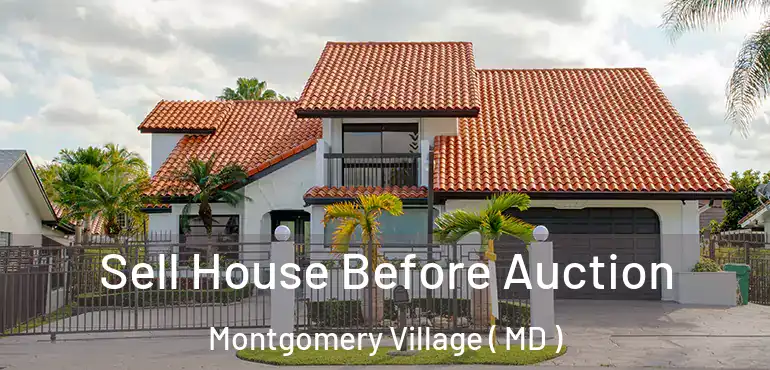  Sell House Before Auction Montgomery Village ( MD )