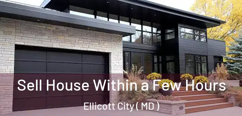  Sell House Within a Few Hours Ellicott City ( MD )