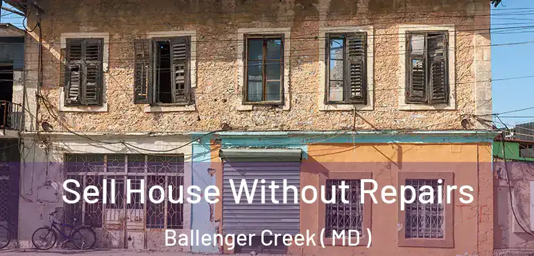  Sell House Without Repairs Ballenger Creek ( MD )