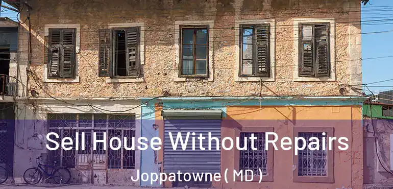  Sell House Without Repairs Joppatowne ( MD )