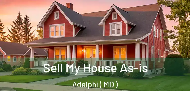  Sell My House As-is Adelphi ( MD )