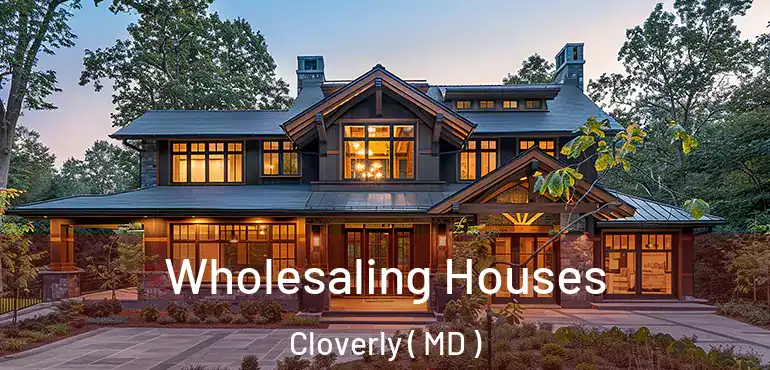  Wholesaling Houses Cloverly ( MD )