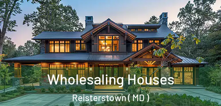  Wholesaling Houses Reisterstown ( MD )